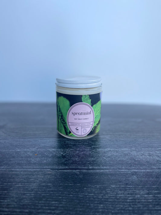 Spearmint candle